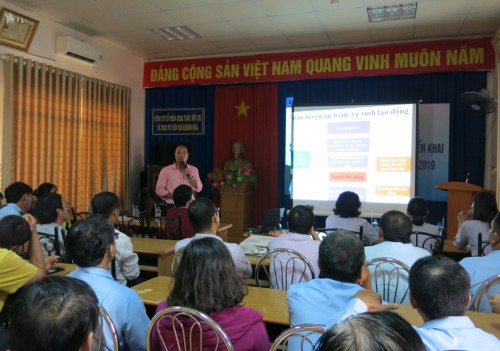 TẬP HUẤN AN TOÀN VỆ SINH LAO ĐỘNG CHO CB.CNLĐ NĂM 2019