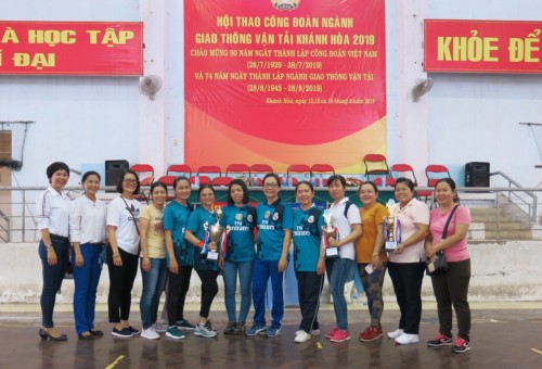 HỘI THAO CÔNG ĐOÀN NGÀNH GTVT KHÁNH HÒA NĂM 2019