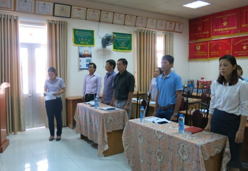 LỄ KẾT NẠP ĐẢNG VIÊN MỚI 