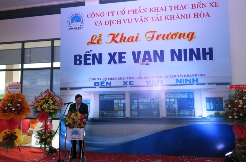 LỄ KHAI TRƯƠNG BẾN XE VẠN NINH