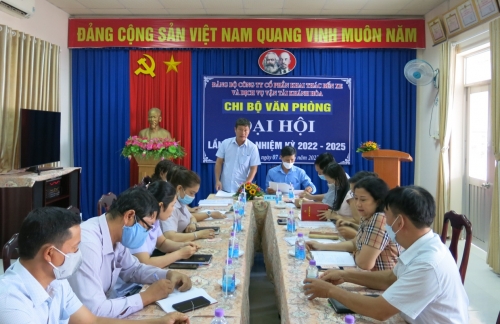 Đại hội Chi bộ Văn phòng Công ty lần thứ IV nhiệm kỳ 2022-2025 