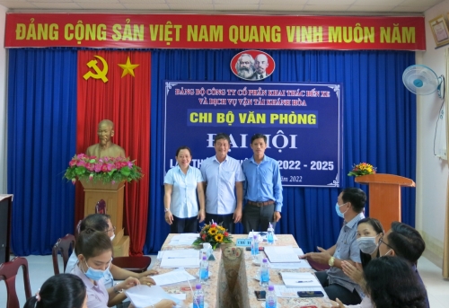 Đại hội Chi bộ Văn phòng Công ty lần thứ IV nhiệm kỳ 2022-2025 