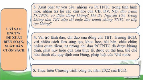 GIỚI THIỆU CUỐN SÁCH CỦA ĐỒNG CHÍ TỔNG BÍ THƯ NGUYỄN PHÚ TRỌNG