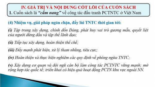 GIỚI THIỆU CUỐN SÁCH CỦA ĐỒNG CHÍ TỔNG BÍ THƯ NGUYỄN PHÚ TRỌNG