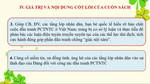 GIỚI THIỆU CUỐN SÁCH CỦA ĐỒNG CHÍ TỔNG BÍ THƯ NGUYỄN PHÚ TRỌNG