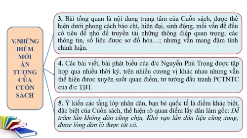 GIỚI THIỆU CUỐN SÁCH CỦA ĐỒNG CHÍ TỔNG BÍ THƯ NGUYỄN PHÚ TRỌNG