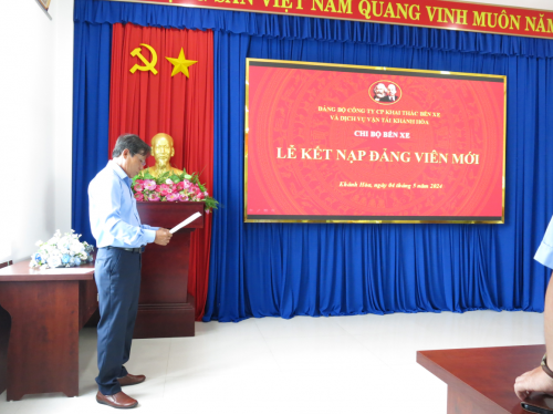KẾT NẠP ĐẢNG VIÊN MỚI