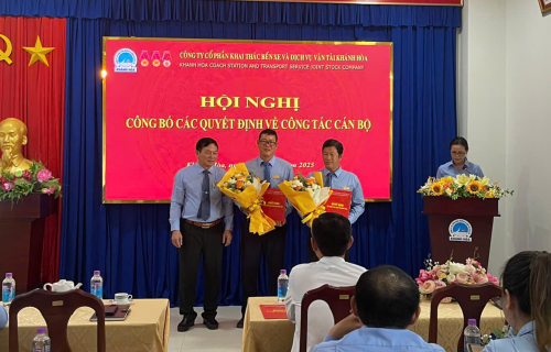 Bổ nhiệm chức vụ Trưởng phòng Kế hoạch - Kinh doanh và chức vụ Phó Giám đốc Bến xe phía Bắc