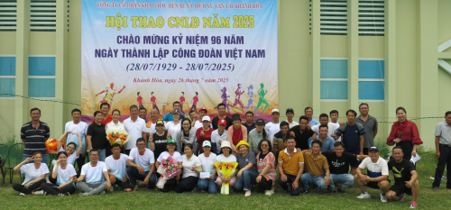 HỘI THAO CÔNG TY CHÀO MỪNG 96 NĂM NGÀY THÀNH LẬP CÔNG ĐOÀN VIỆT NAM (28/7/1929 - 28/7/2025)