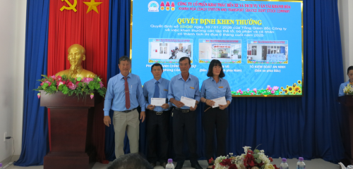 HỘI NGHỊ TỔNG KẾT THỰC HIỆN NHIỆM VỤ SXKD, CÔNG TÁC KHEN THƯỞNG NĂM 2025 CỦA CÔNG TY CP KHAI THÁC BẾN XE VÀ DỊCH VỤ VẬN TẢI KHÁNH HÒA
