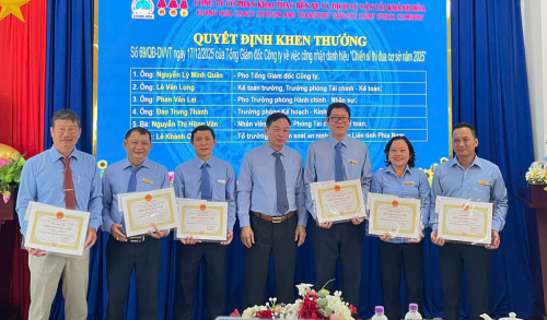 HỘI NGHỊ TỔNG KẾT THỰC HIỆN NHIỆM VỤ SXKD, CÔNG TÁC KHEN THƯỞNG NĂM 2025 CỦA CÔNG TY CP KHAI THÁC BẾN XE VÀ DỊCH VỤ VẬN TẢI KHÁNH HÒA