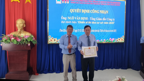 HỘI NGHỊ TỔNG KẾT THỰC HIỆN NHIỆM VỤ SXKD, CÔNG TÁC KHEN THƯỞNG NĂM 2025 CỦA CÔNG TY CP KHAI THÁC BẾN XE VÀ DỊCH VỤ VẬN TẢI KHÁNH HÒA